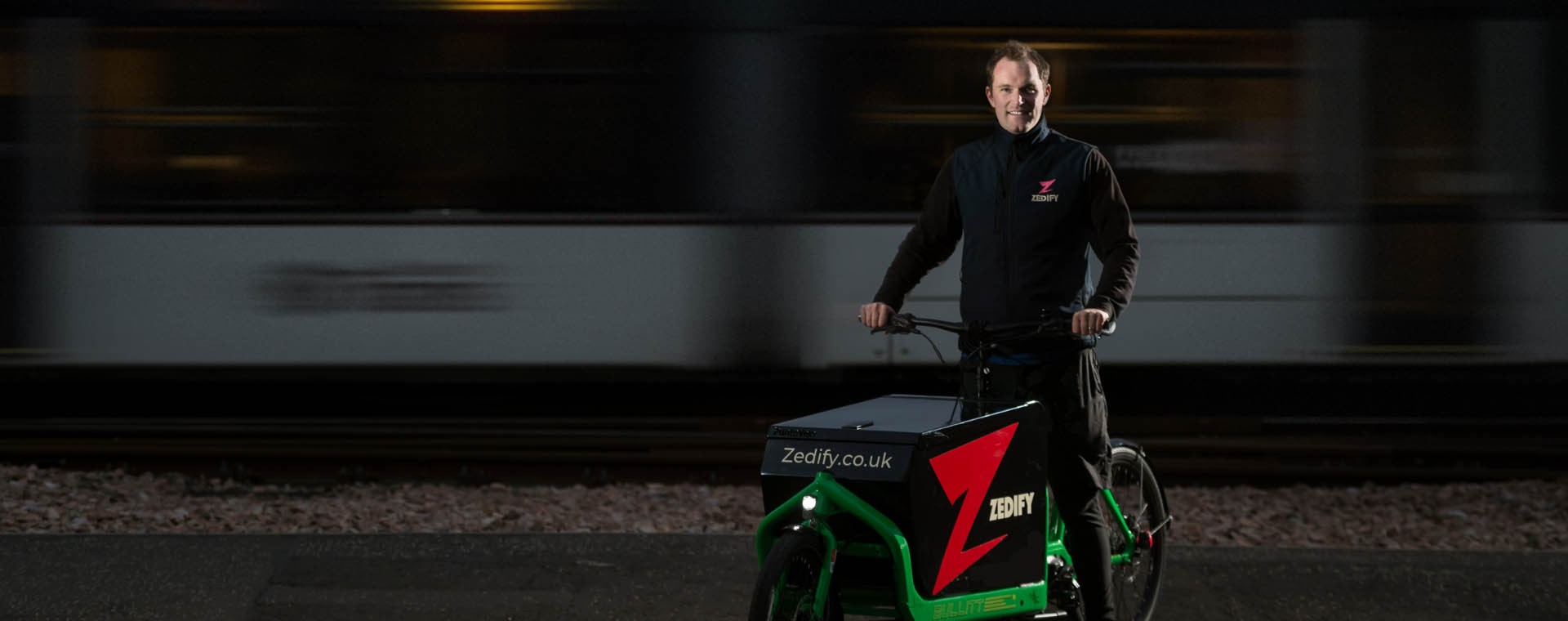 Delivery rider